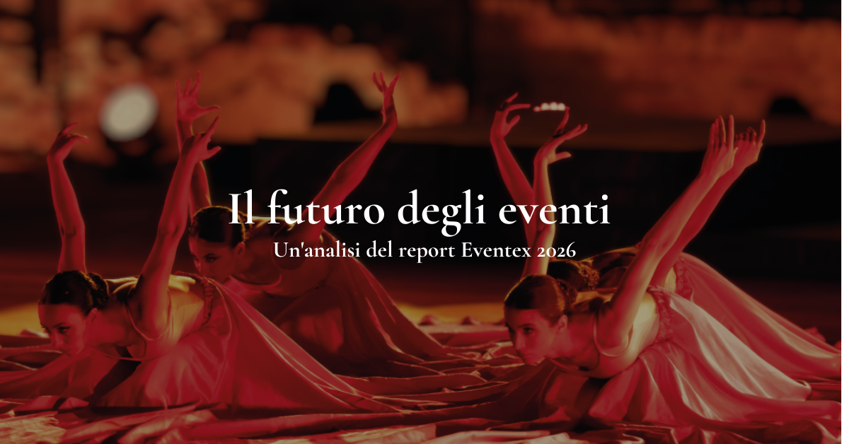 Il futuro degli eventi Un'analisi del report Eventex 2026